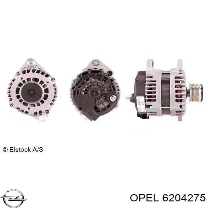 Alternador del motor Opel 6204275 precio, desde 110,35 EUR