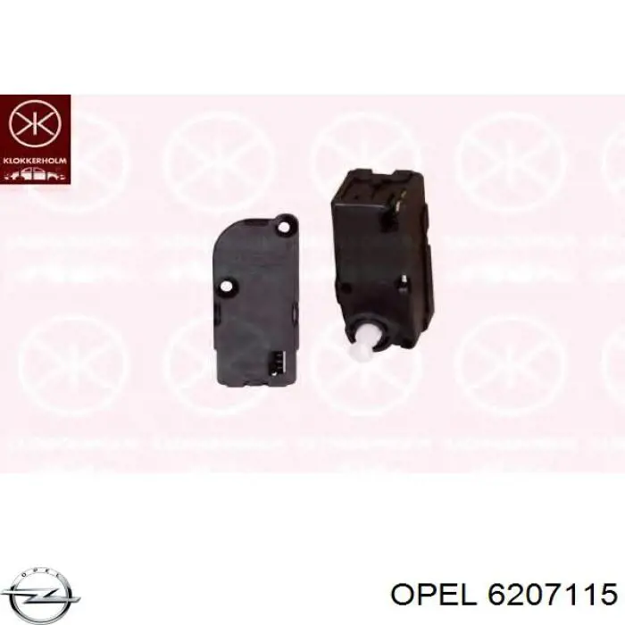 6207115 Opel motor regulador de faros