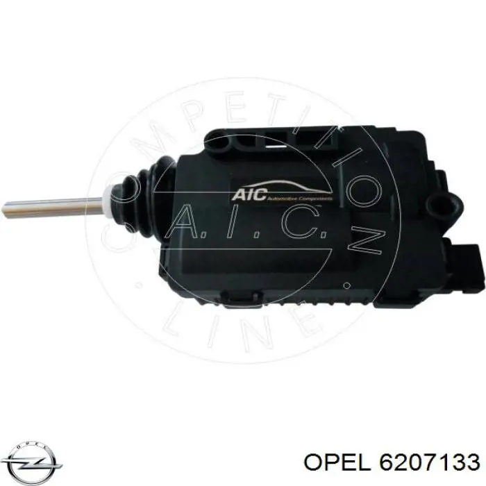 6207133 Opel motor cierre, tapa de relleno de combustible