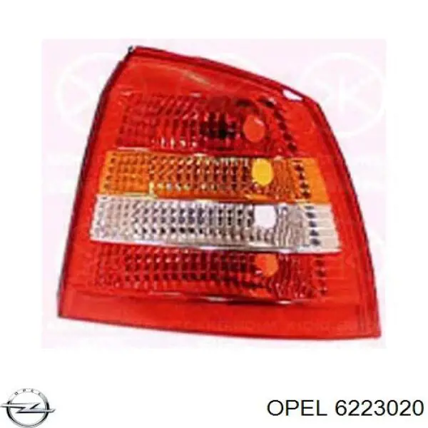 Piloto trasero derecho Opel 6223020 precio, desde 34,79 EUR