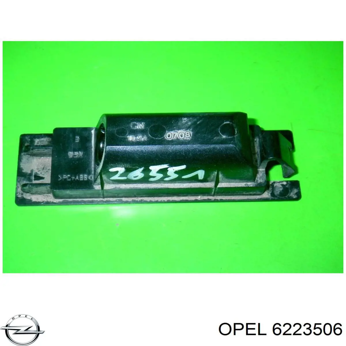 Comprar 6223506 Opel Luz matricula
