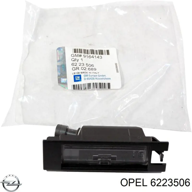Lampara de matricula Opel 6223506 precio, desde 13,04 EUR