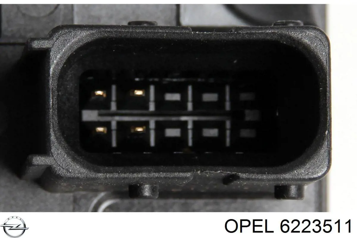 Luces LED de matricula Opel 6223511