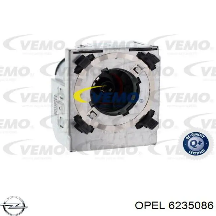 6235086 Opel bobina de reactancia, lámpara de descarga de gas