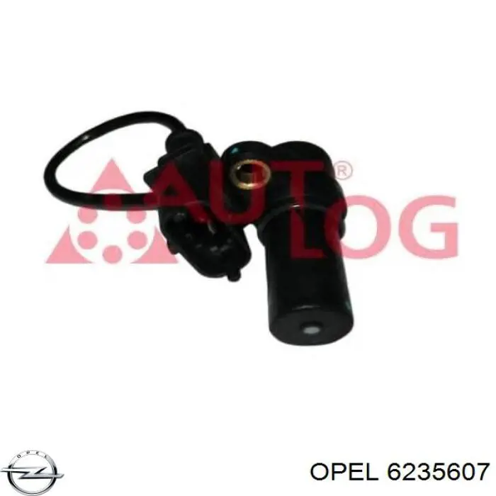 6235607 Opel sensor de cigüeñal