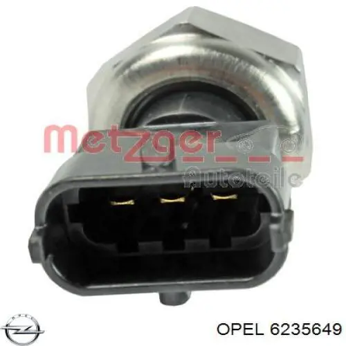 6235649 Opel sensor de presión de combustible