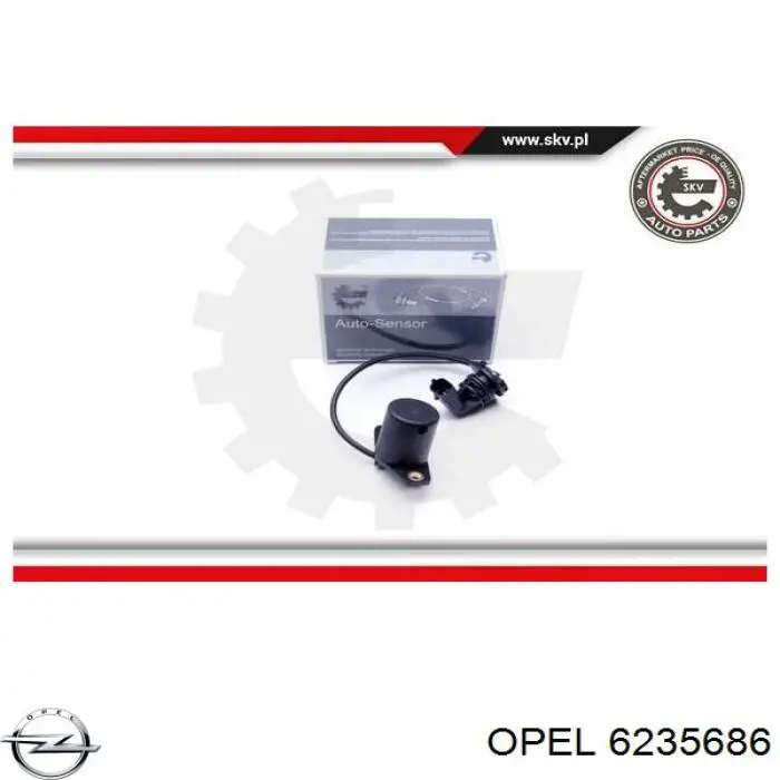 6235686 Opel sensor de nivel de aceite del motor