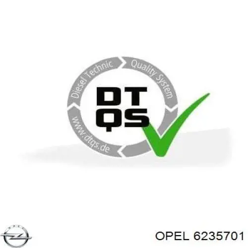 6235701 Opel sensor de presión de combustible