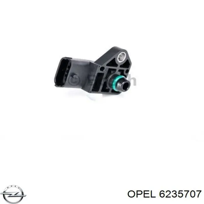 6235707 Opel sensor de presion del colector de admision