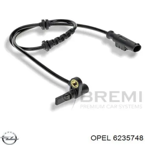 6235748 Opel sensor abs trasero