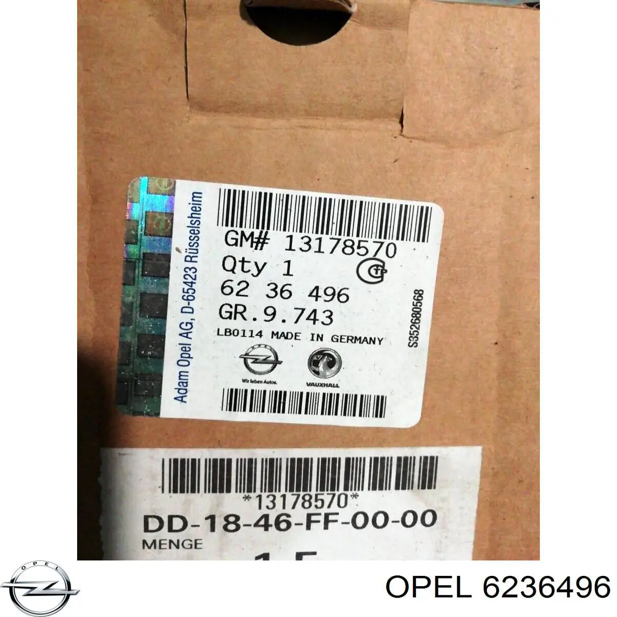 6236496 Opel