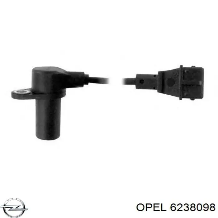 6238098 Opel sensor de cigüeñal