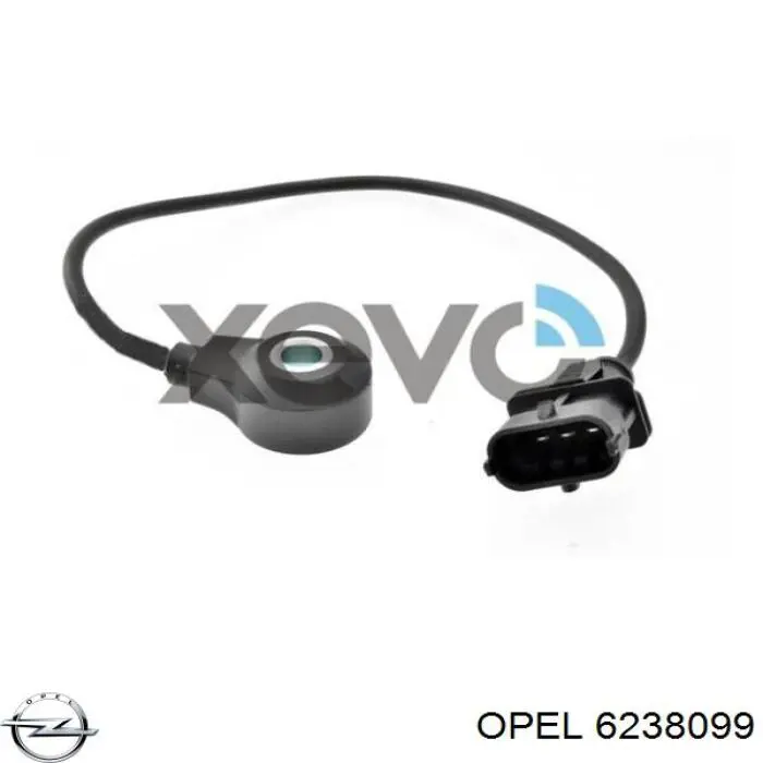 Sensor de detonacion 90536392 General Motors