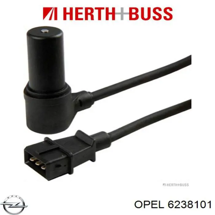 Sensor de cigüeñal 6238101 Opel