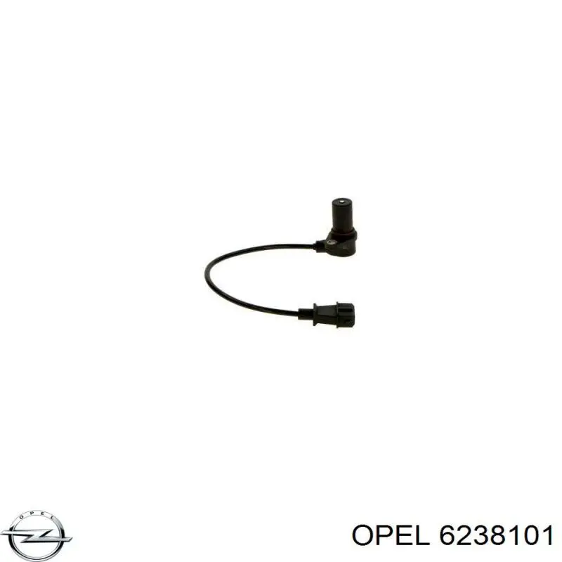 6238101 Opel sensor de cigüeñal