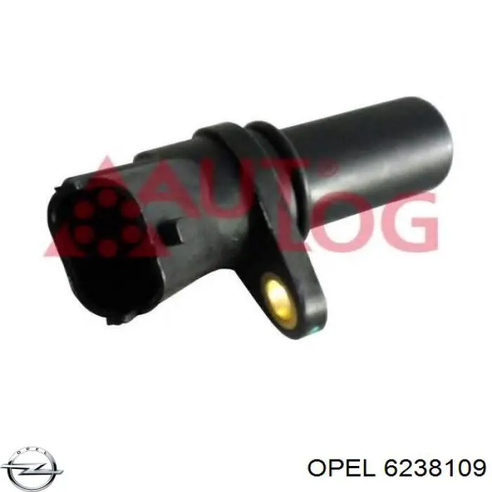 6238109 Opel sensor de cigüeñal