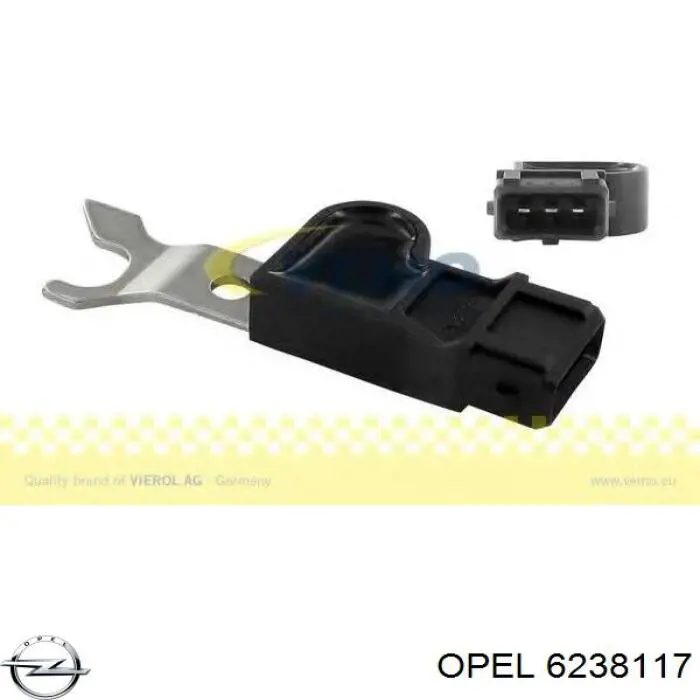 6238117 Opel sensor de posición del árbol de levas