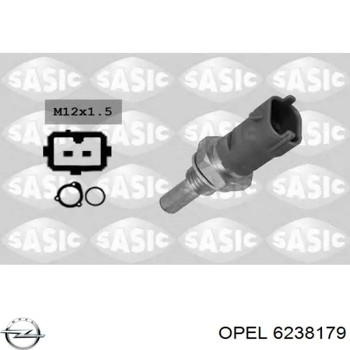 Comprar 6238179 Opel Sensor de temperatura de agua