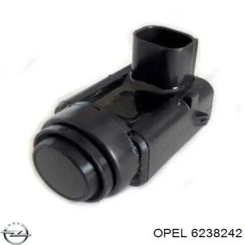 Sensor de aparcamiento trasero 6238242 Opel
