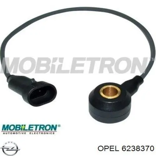 6238370 Opel sensor de detonaciones