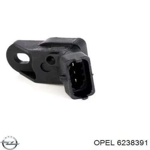 6238391 Opel sensor de presion del colector de admision