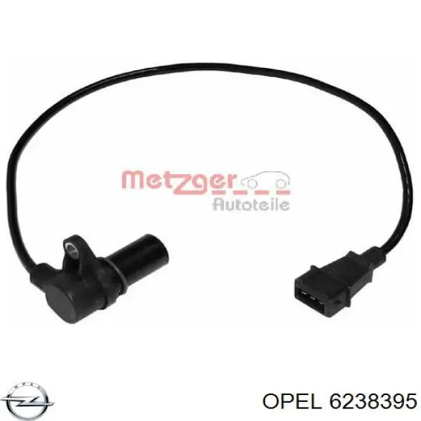 6238395 Opel Sensor de posición del cigüeñal