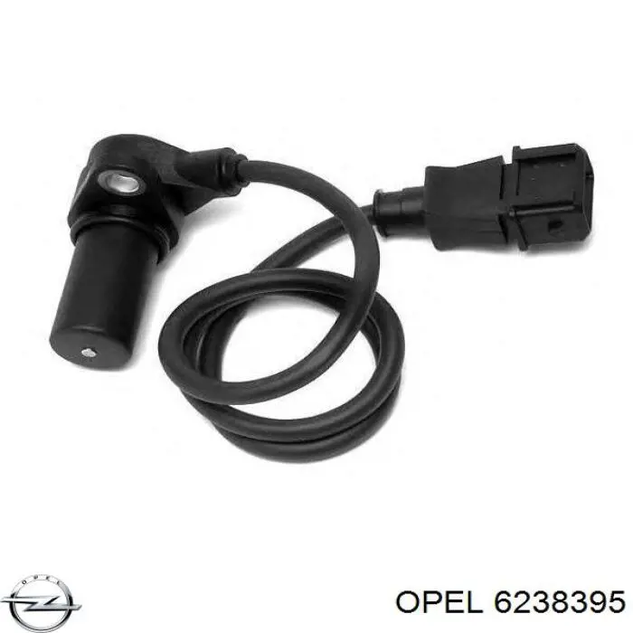 Sensor de cigüeñal 6238395 Opel