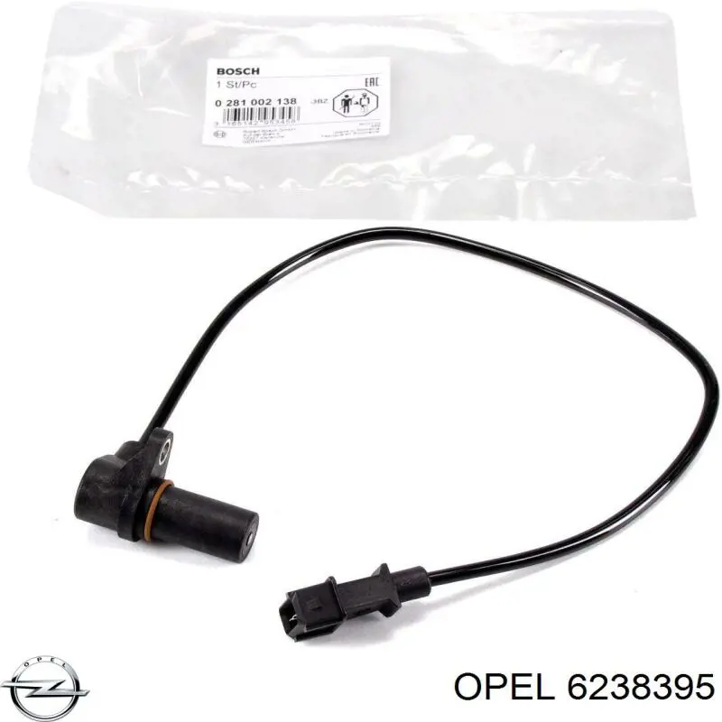 Generador de impulsos, cigüeñal  Opel 6238395 precio, desde 32,06 EUR