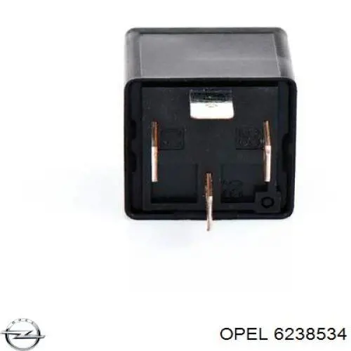 Relé de bomba eléctrica de combustible 90464760 Opel