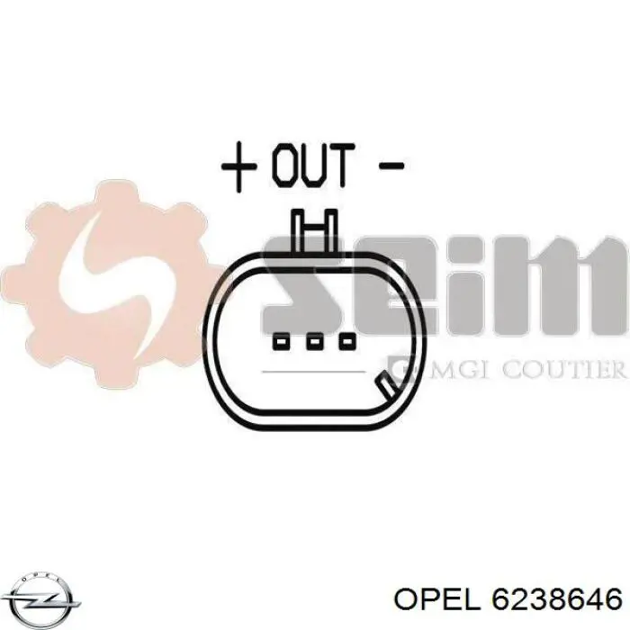 Sensor de posición del árbol de levas Fiat 500 312