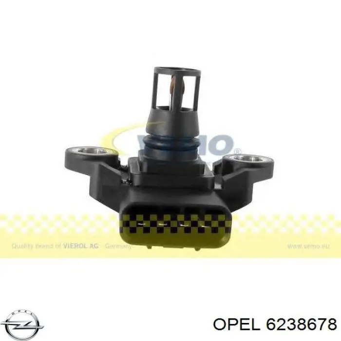 Sensor, presión colector de admisión  Opel 6238678 precio, desde 39,12 EUR