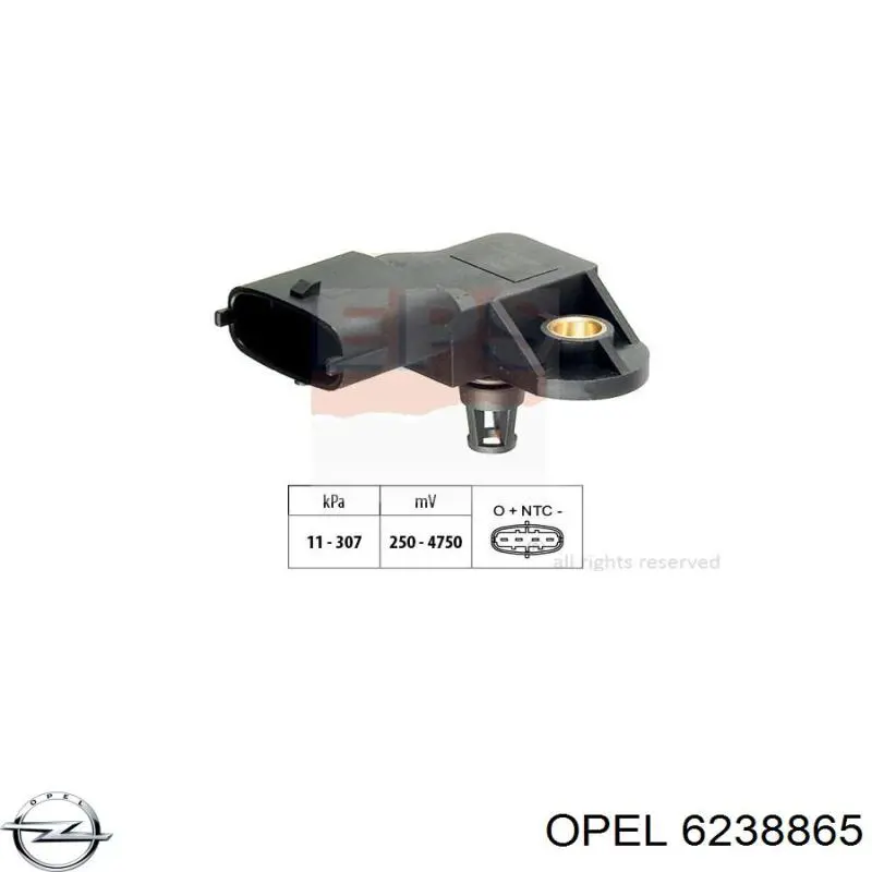 Sensor De Presion Del Colector De Admision Alfa Romeo 147 937