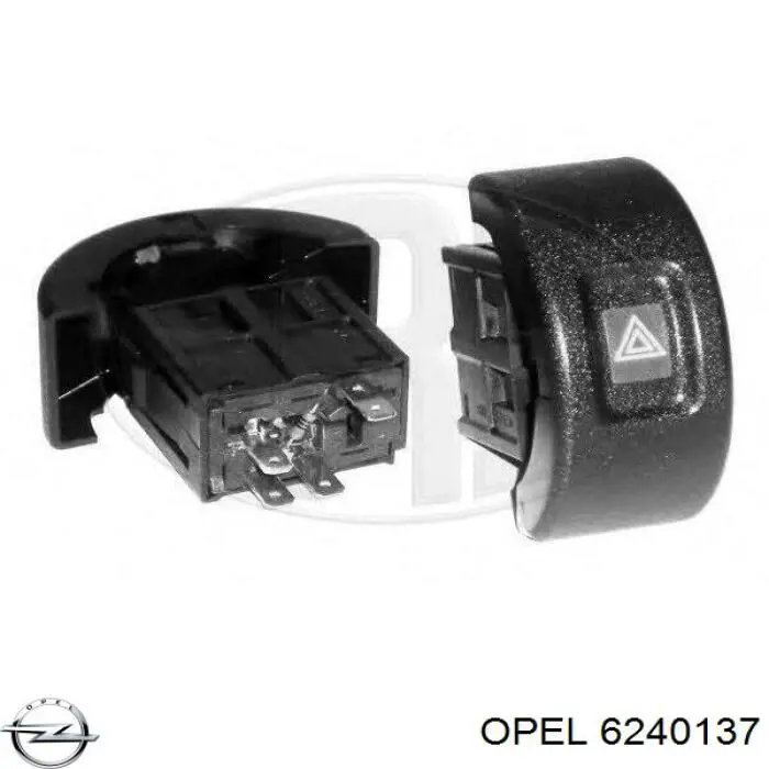 6240137 Opel boton de alarma