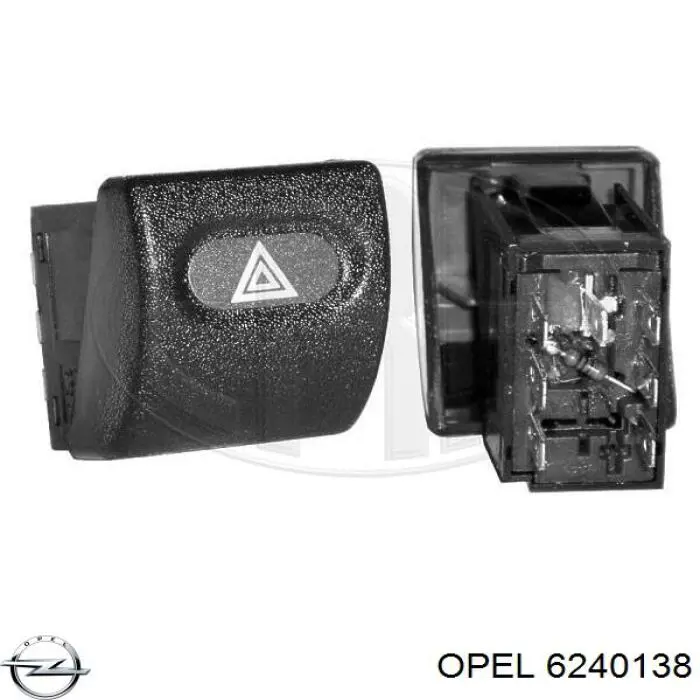 6240138 Opel boton de alarma