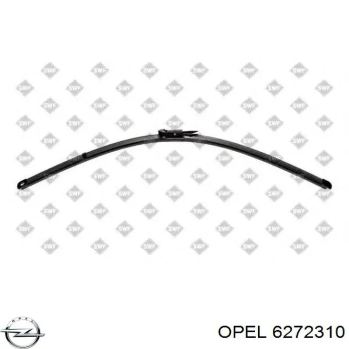 Comprar 6272310 Opel Juego de escobillas de luna delantera, 2 piezas