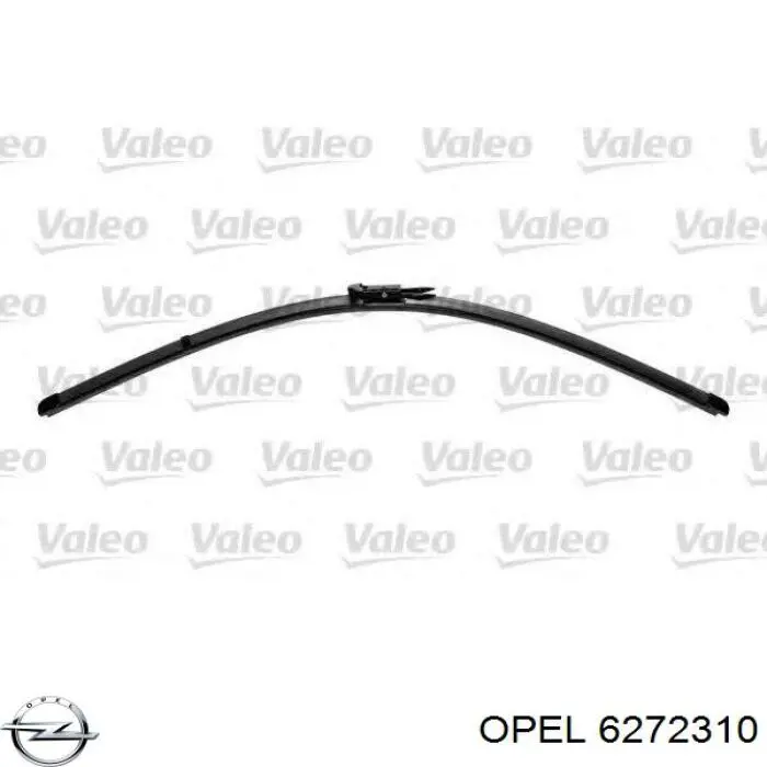 Limpiaparabrisas delanteras 6272310 Opel