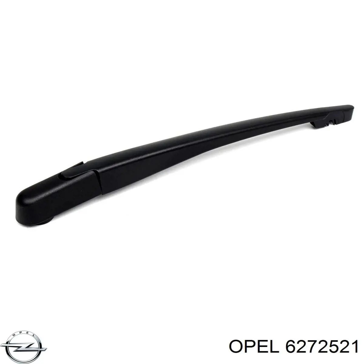6272521 Opel brazo del limpiaparabrisas, trasero
