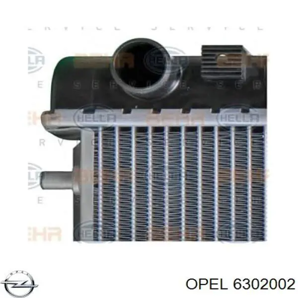 6302002 Opel radiador