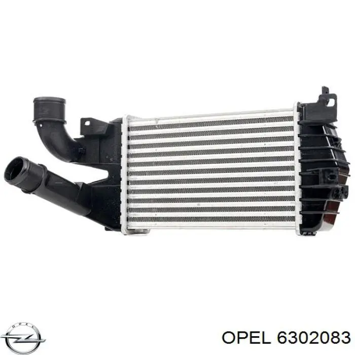 6302083 Opel intercooler