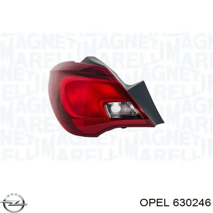 630246 Opel Juego de anillos de pistón para 1 cilindro, STD