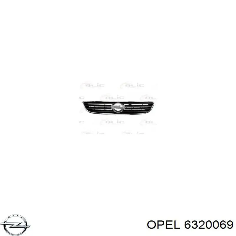 6320069 Opel parrilla