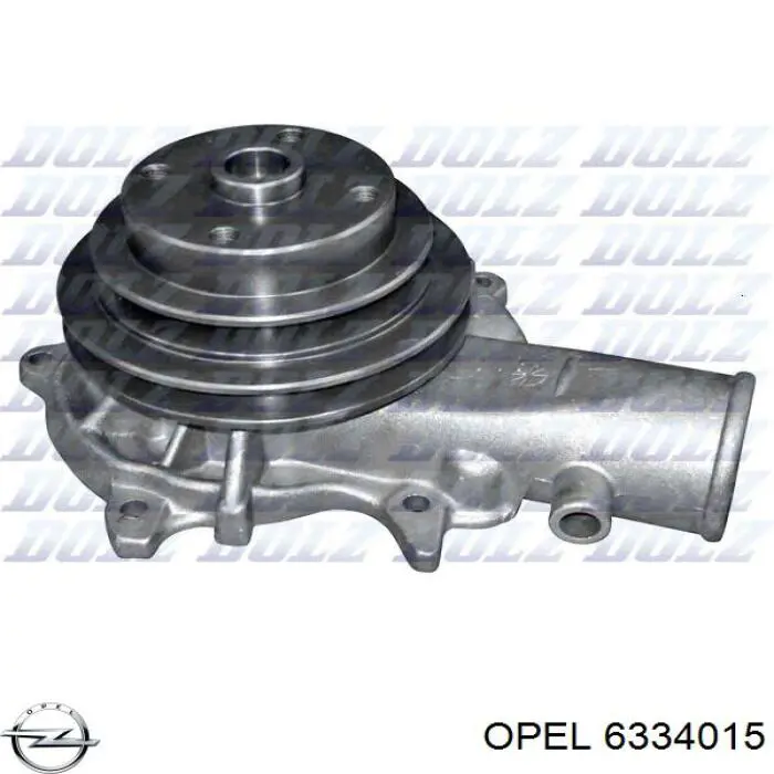 6334015 Opel bomba de agua