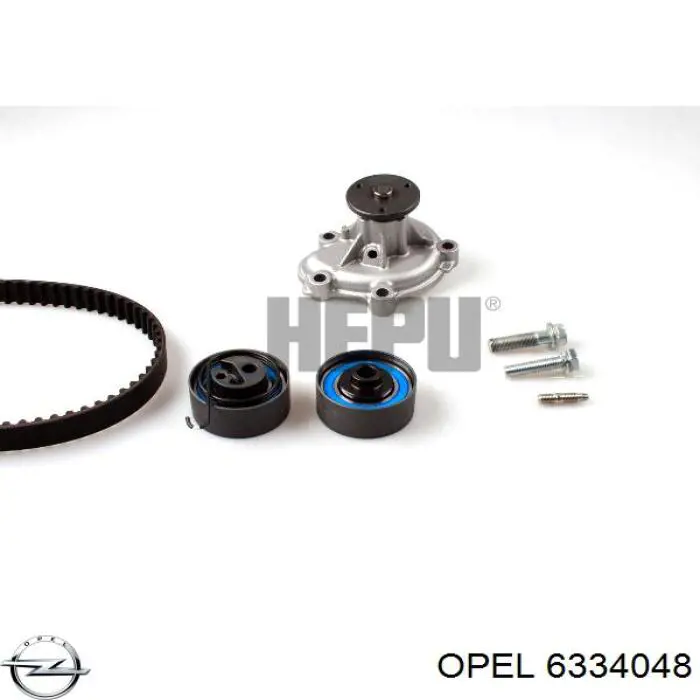 Comprar 6334048 Opel Bomba de agua para motor