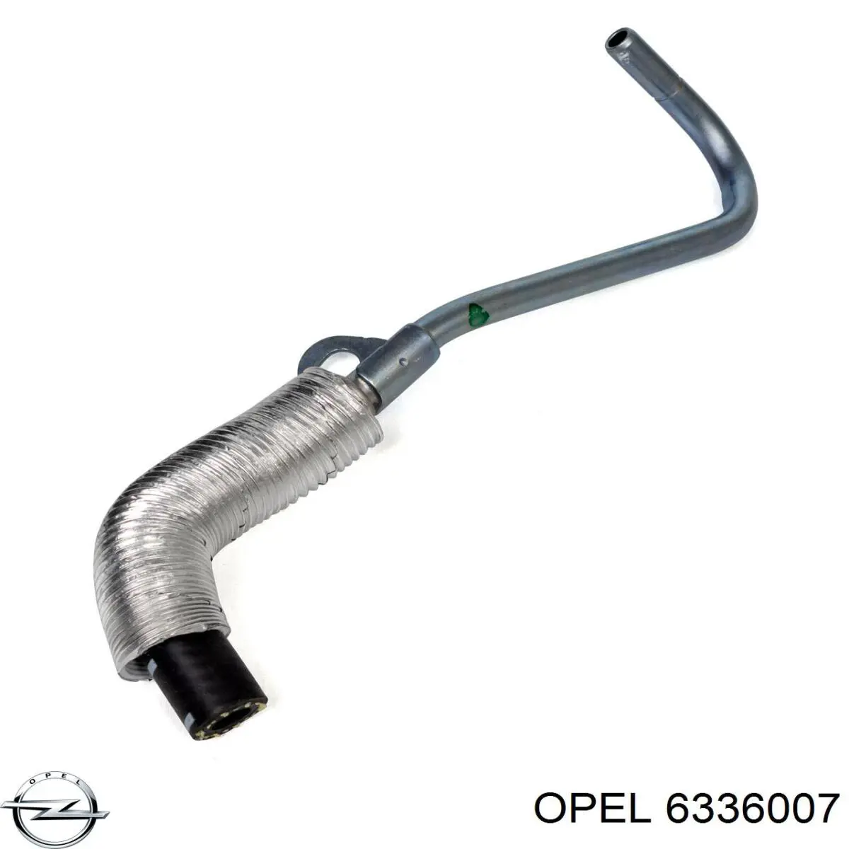 Manguera radiador 6336007 Opel