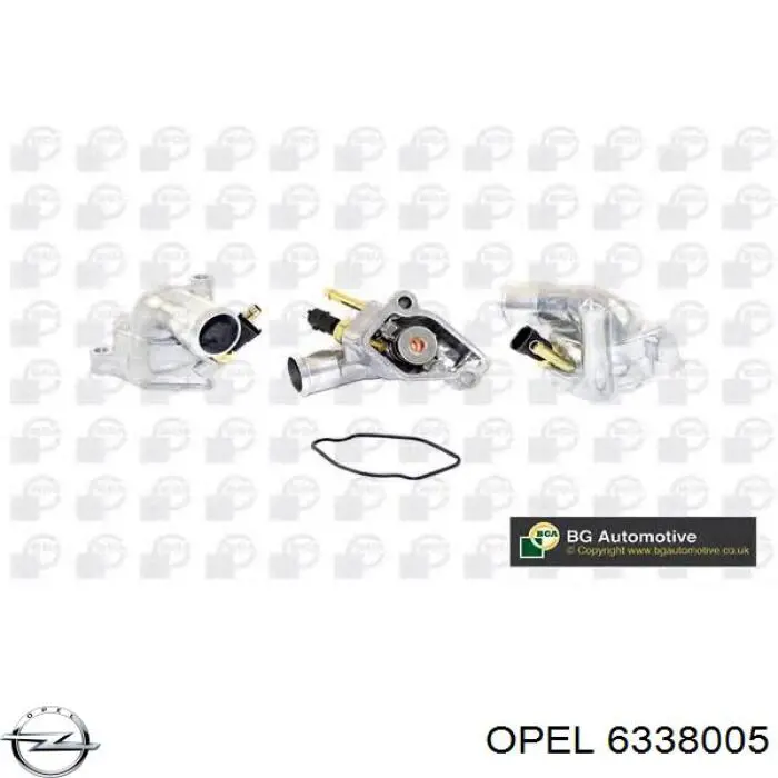 Comprar 6338005 Opel Caja de termostato