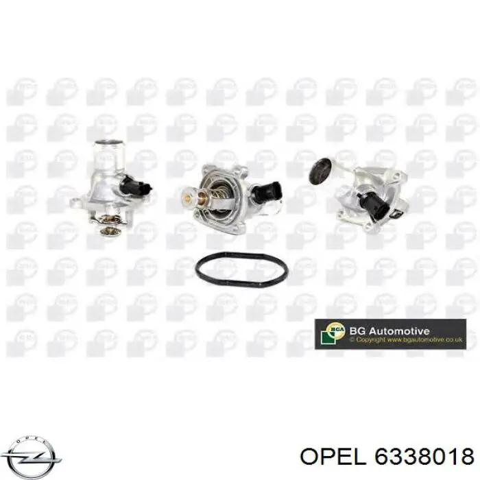 6338018 Opel termostato