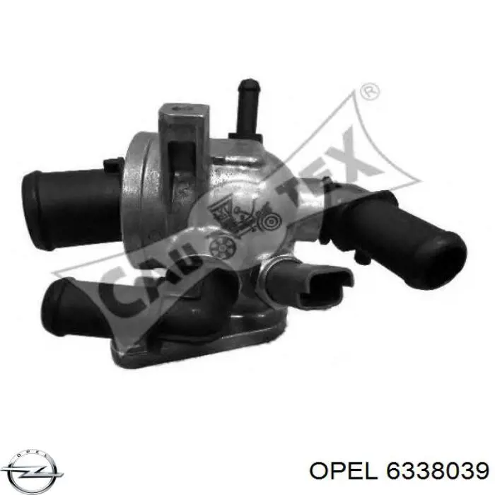 6338039 Opel termostato, refrigerante