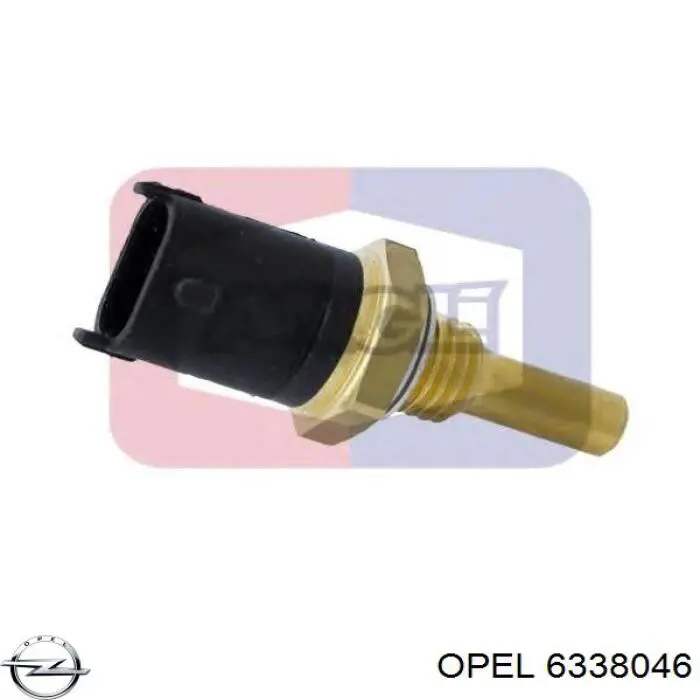 6338046 Opel sensor de temperatura del refrigerante