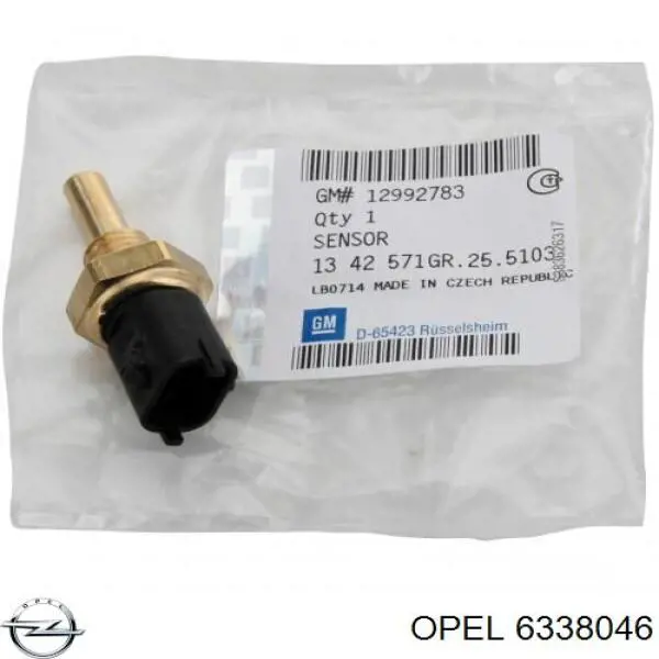 Comprar 6338046 Opel Sensor de temperatura de agua