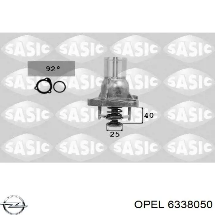 Comprar 6338050 Opel Termostato
